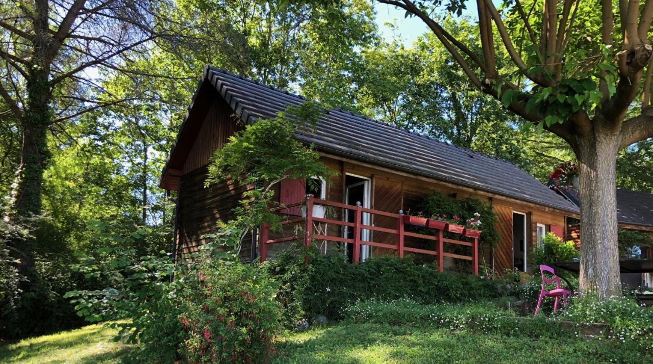 La Cabane Des Coteaux Gan Exteriér fotografie